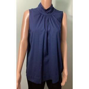 INC women’s sleeveless mock-neck blouse